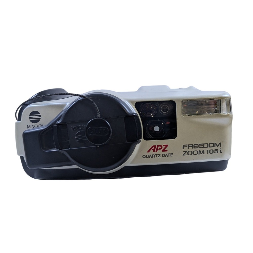 Minolta 35mm Film Camera Freedom Zoom 105i APZ Quartz Date